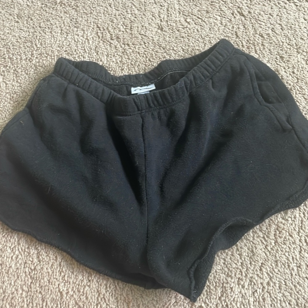 Black target shorts